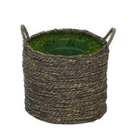 Grey Seagrass Basket