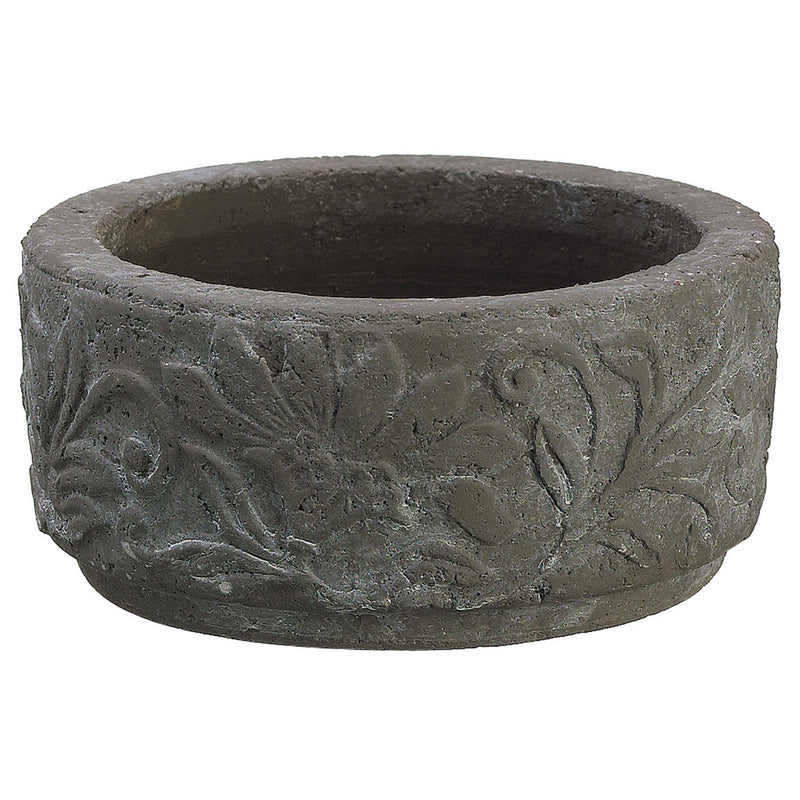Taupe 2.75" Cement Vase/Planter - House of Silk Flowers®
