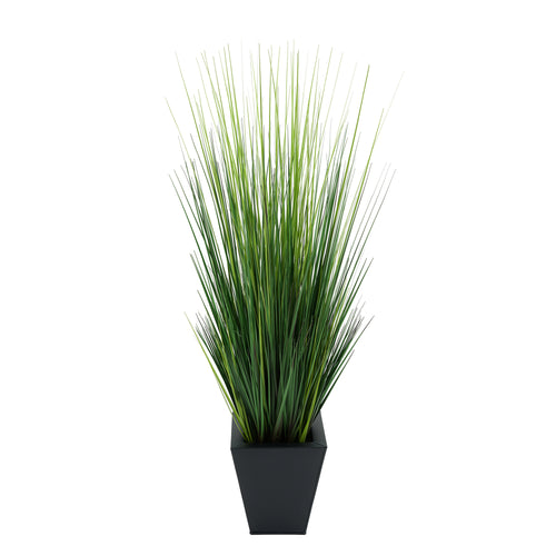 44-inch Grass Black Square Zinc