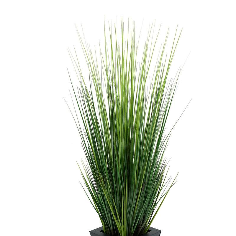 Artificial 44-inch Grass in Square Zinc