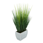 28-inch Grass in Medium Farmhouse Rectangle Zinc House of Silk Flowers®