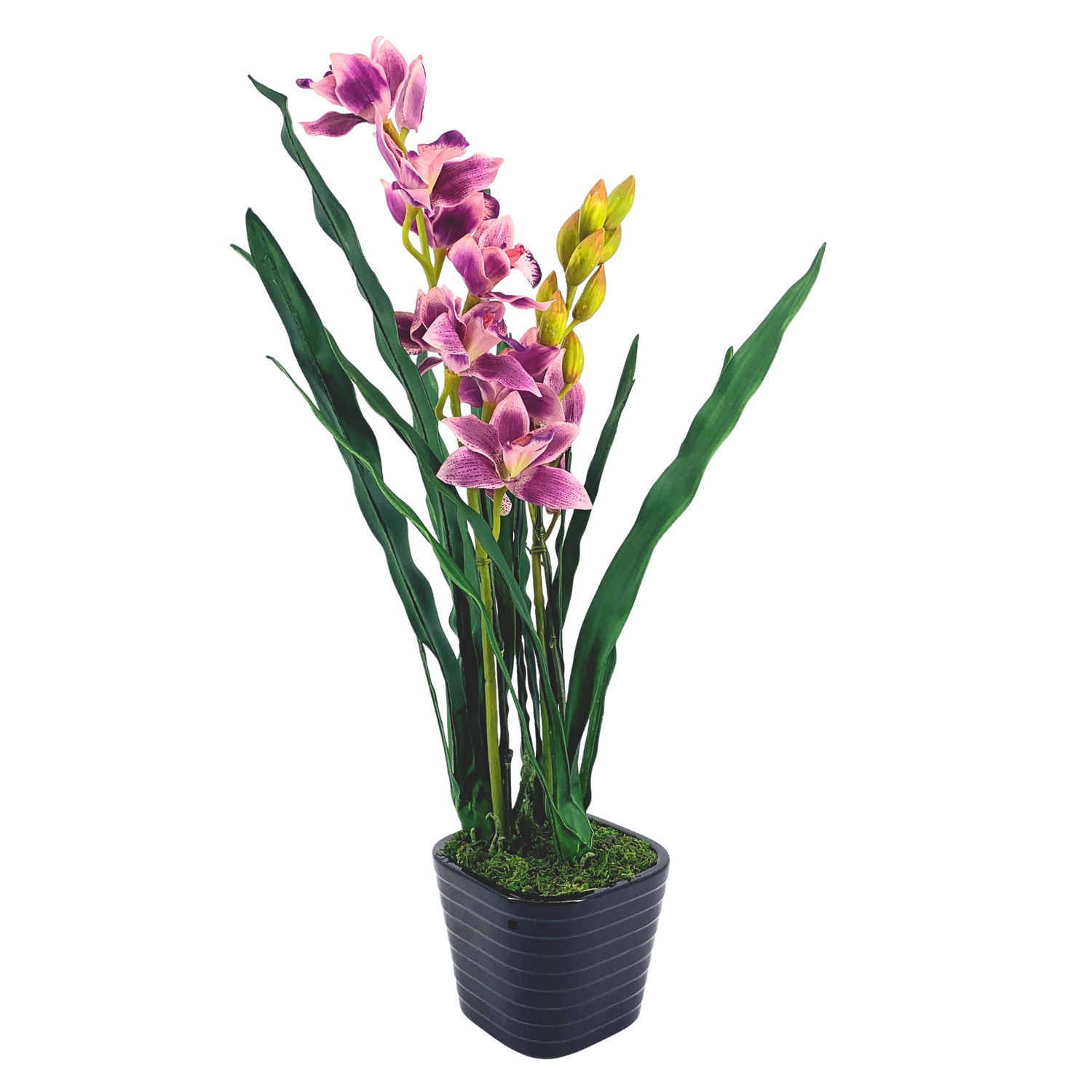 Artificial 30" Double Cymbidium Orchid