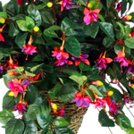 Artificial Fuchsia Hanging Basket - House of Silk Flowers®
 - 16