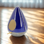 Ceramic 10" Teardrop Birdhouse