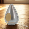 Ceramic 10" Teardrop Birdhouse