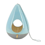 Tear-drop shaped bird house by House of Silk Flowers
