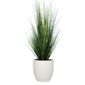 66" Grass in Matte White Ceramic