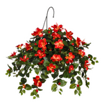 Artificial Hibiscus Hanging Basket - House of Silk Flowers®
 - 7