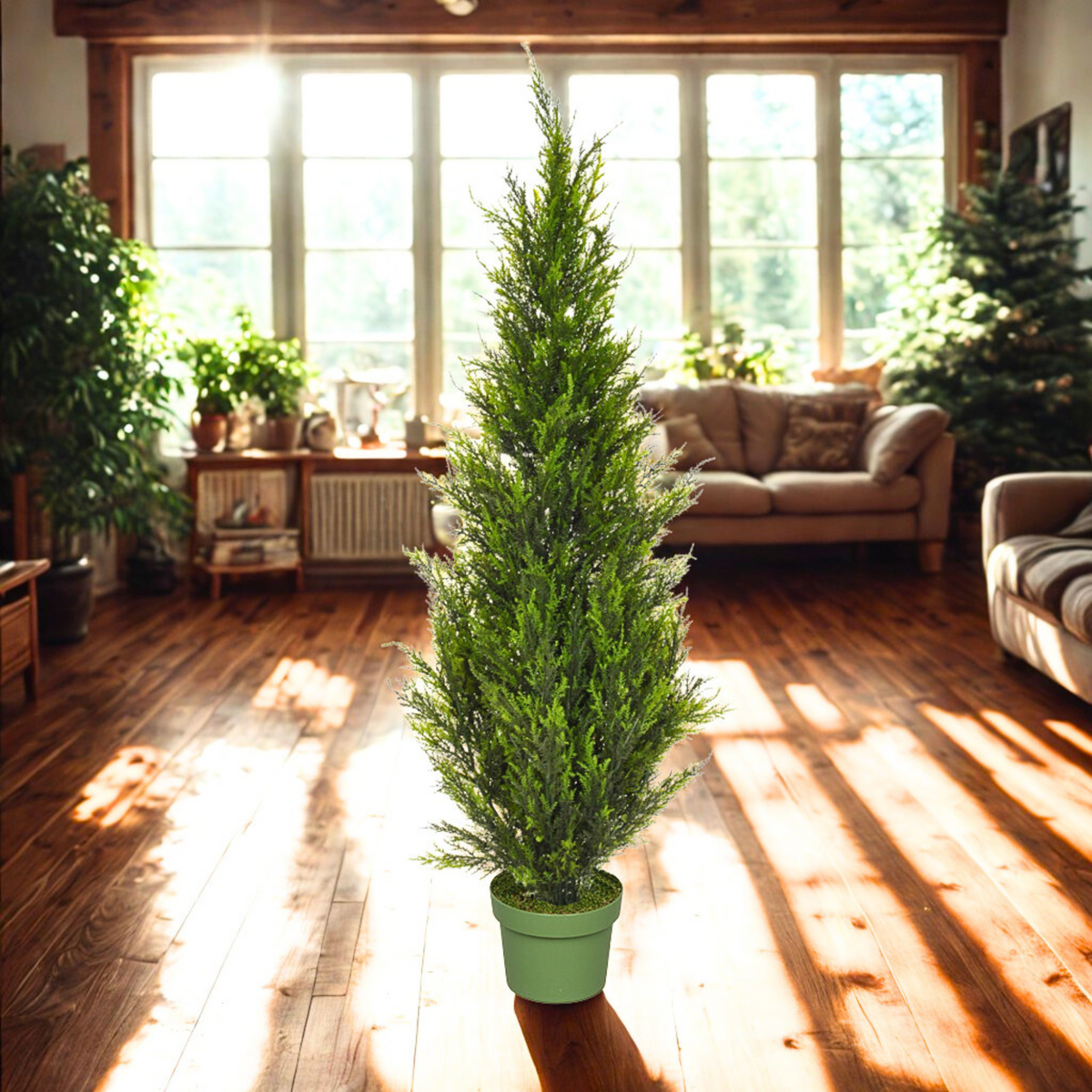 3ft Cedar Tree House of Silk Flowers® environment