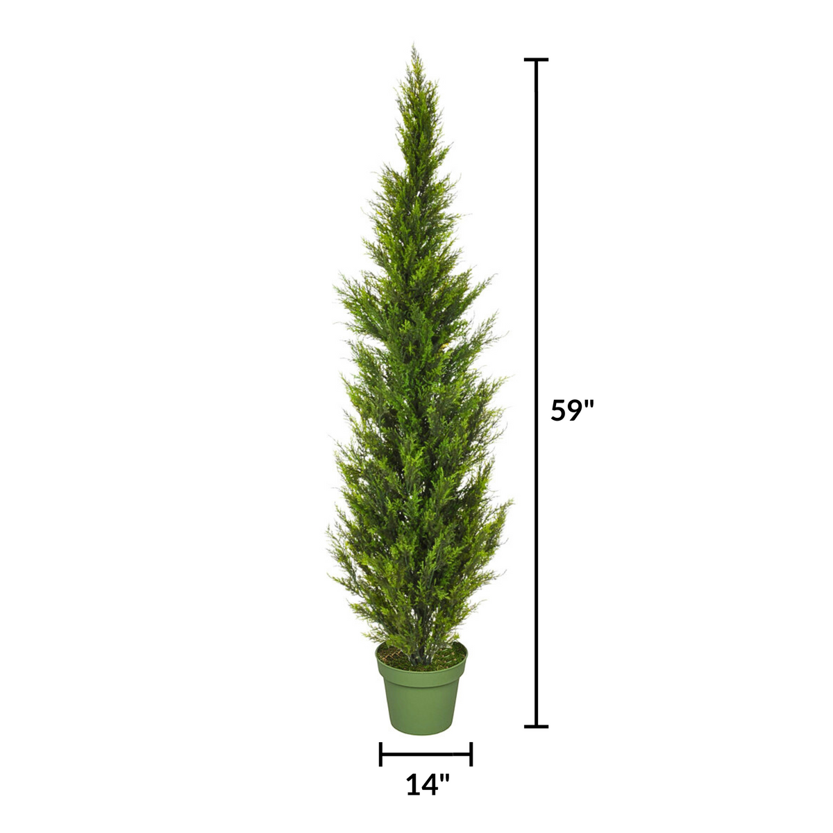 5ft Cedar Tree House of Silk Flowers®