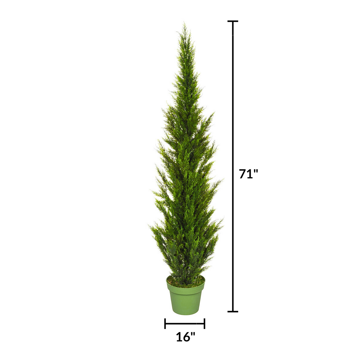 6ft Cedar Tree House of Silk Flowers®