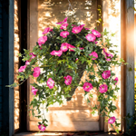 Artificial Morning Glory Hanging Basket - House of Silk Flowers®
 - environment