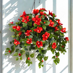 Artificial Hibiscus Hanging Basket - House of Silk Flowers®
 - 3