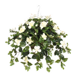 Artificial Hibiscus Hanging Basket - House of Silk Flowers®
 - 9