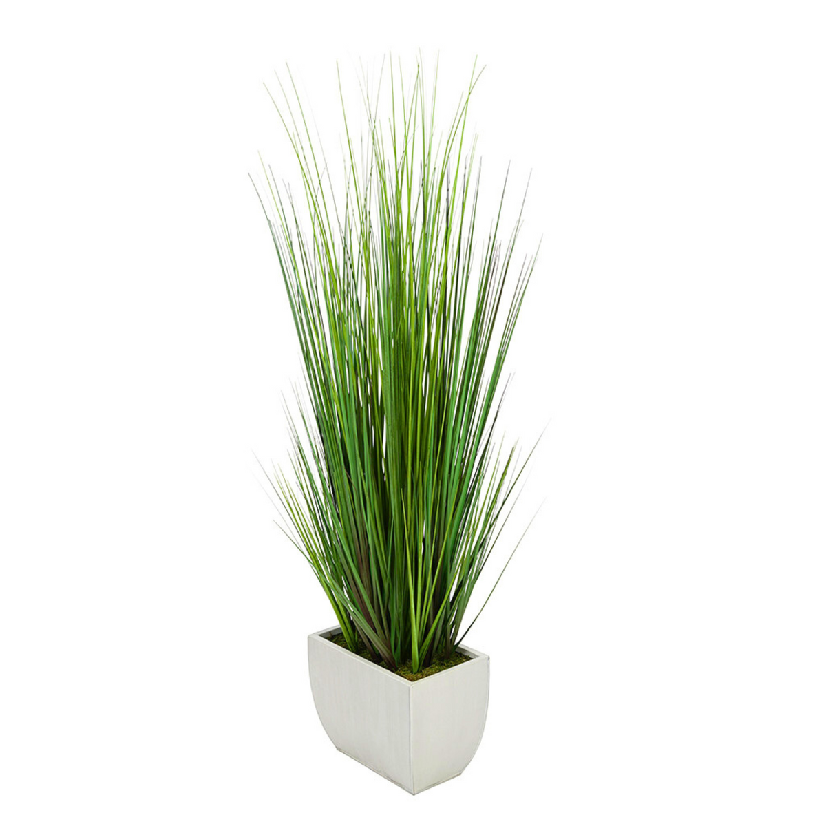 44-inch Grass in Large Rectangle Zinc House of Silk Flowers®