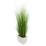 44-inch Grass in Large Rectangle Zinc House of Silk Flowers®