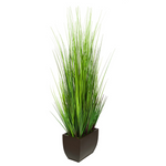 44-inch Grass in Large Rectangle Zinc House of Silk Flowers®