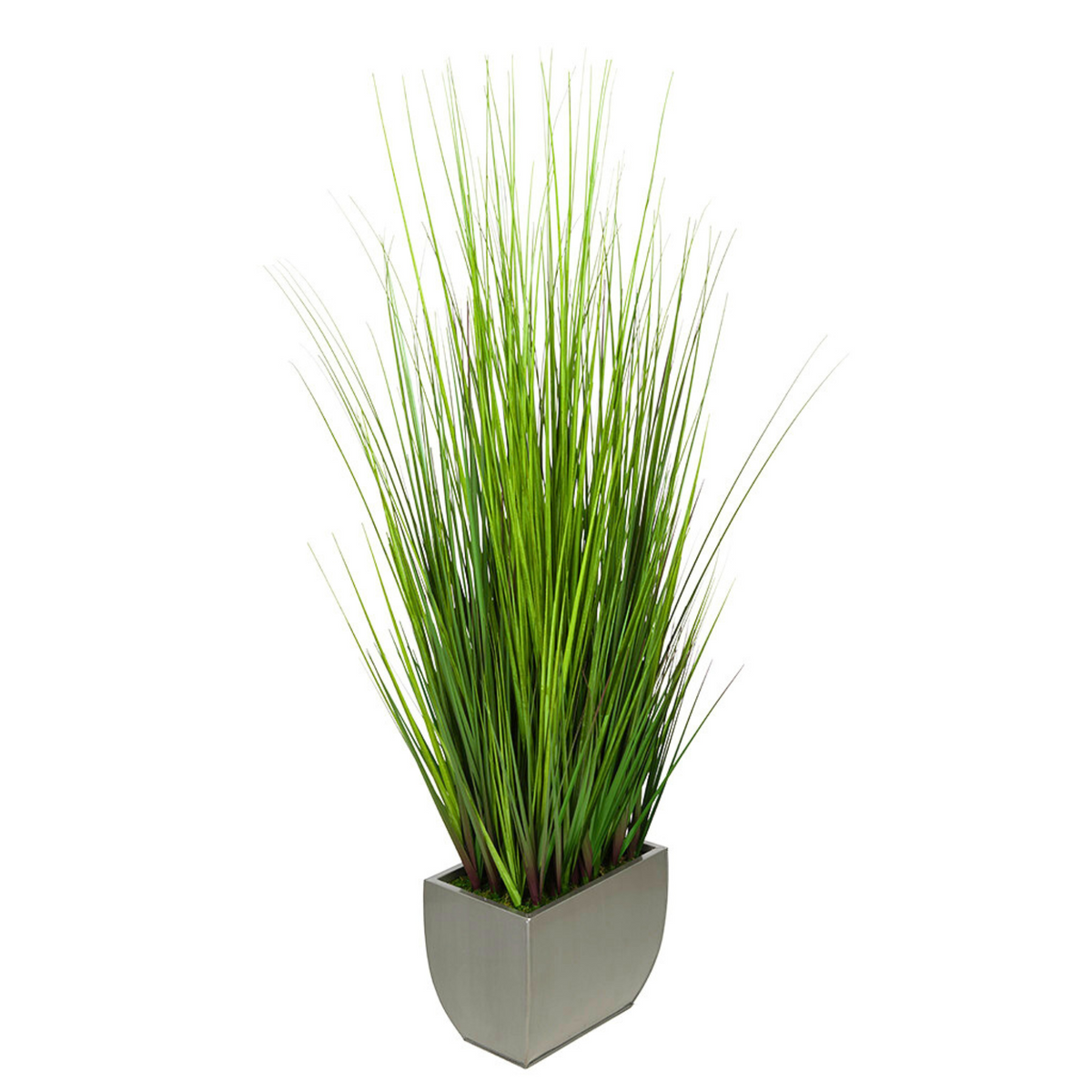 44-inch Grass in Large Rectangle Zinc House of Silk Flowers®