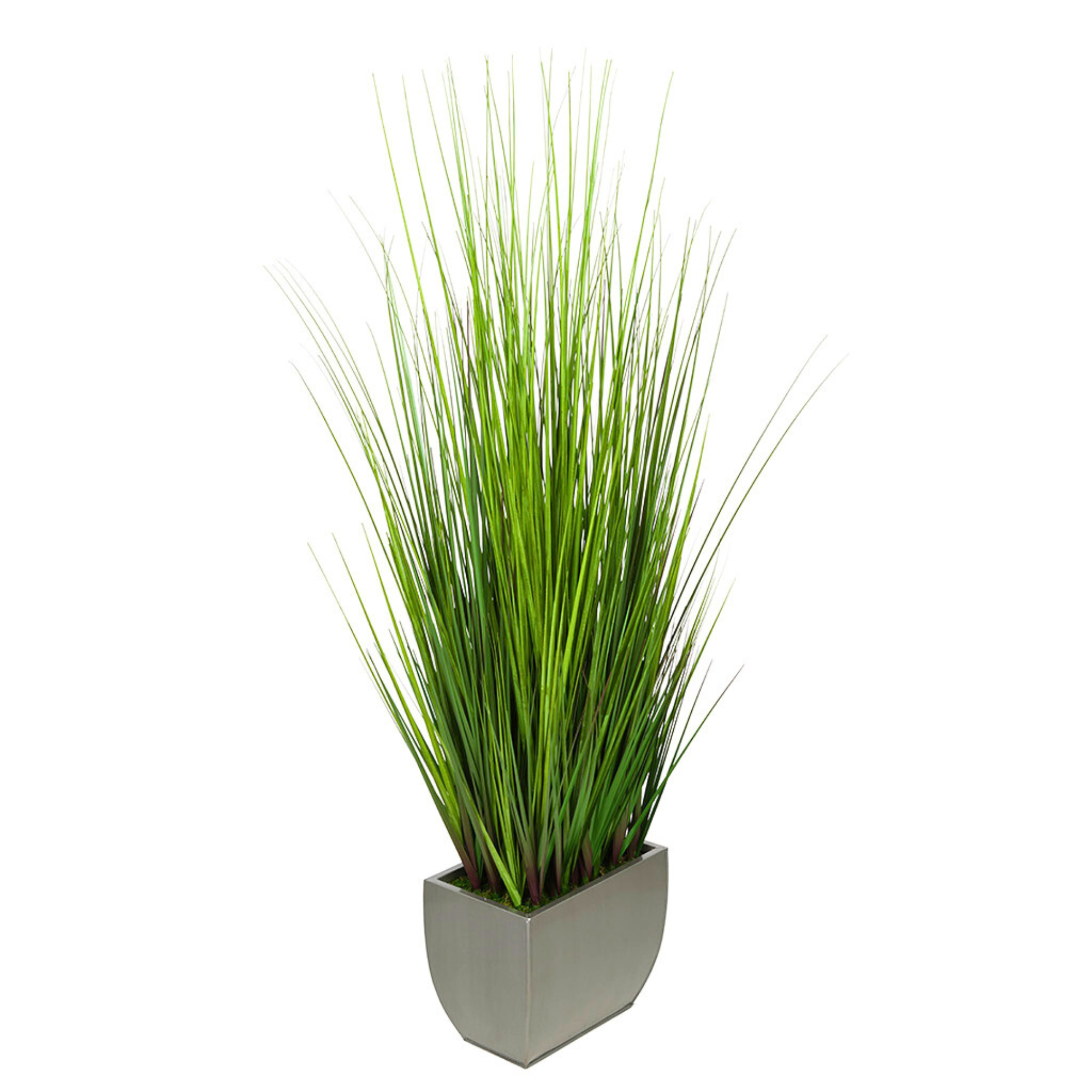 44-inch Grass in Large Rectangle Zinc House of Silk Flowers®