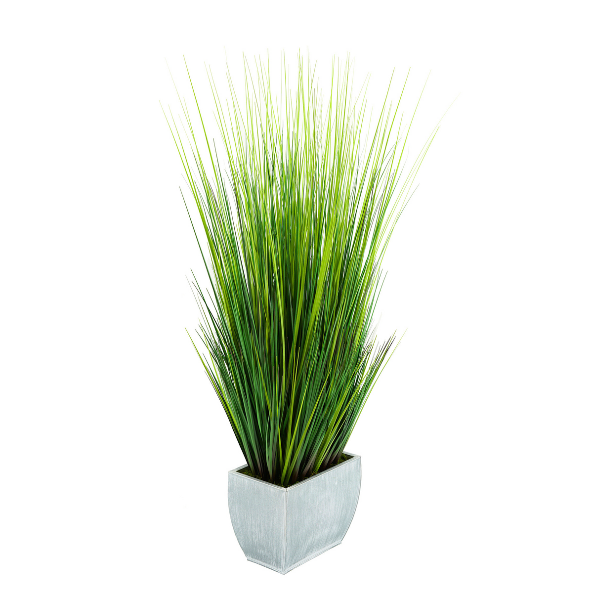 44-inch Grass in Large Rectangle Zinc House of Silk Flowers®