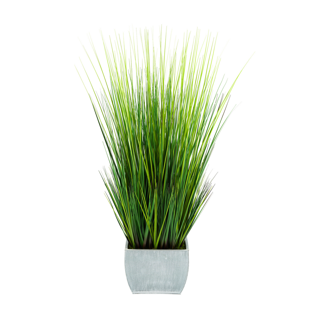 44-inch Grass in Large Rectangle Zinc House of Silk Flowers®