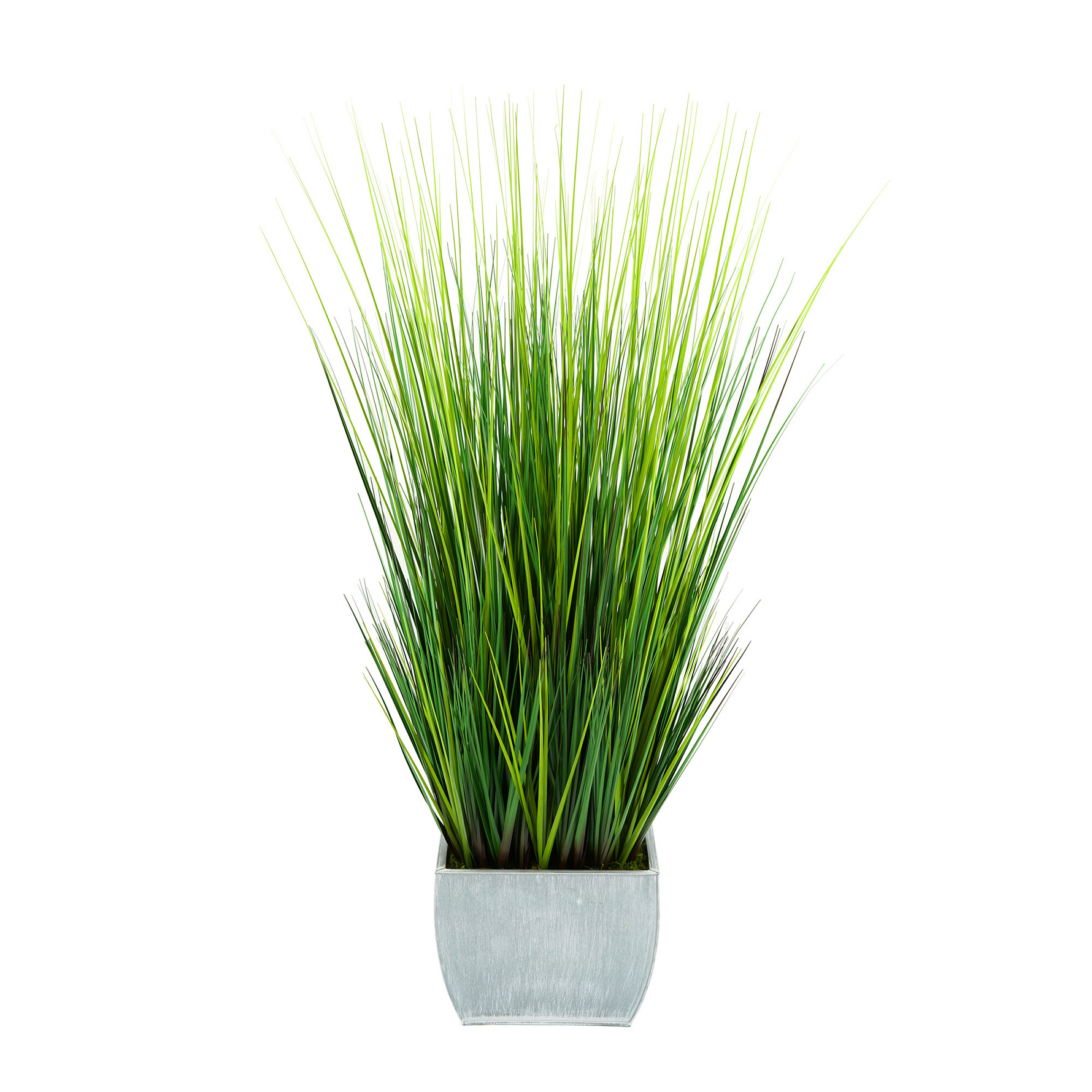 44-inch Grass in Large Rectangle Zinc House of Silk Flowers®