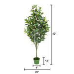 Faux 4ft Olive Tree measurements