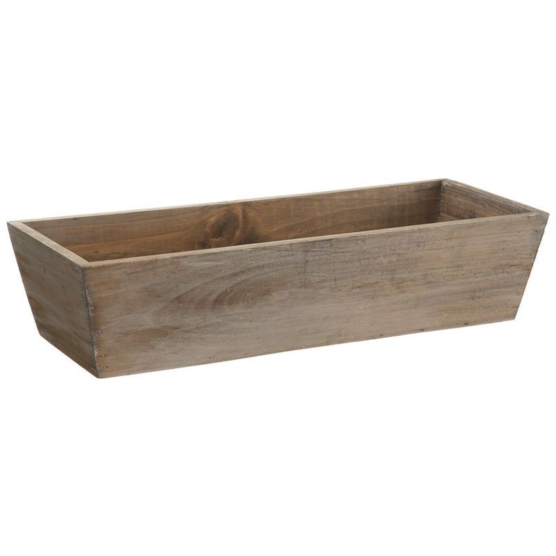 Natural Wood 3.5" Vase/Planter - House of Silk Flowers®
