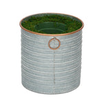 Copper pot planter