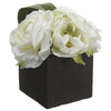 Artificial Ranunculus in Paper Mache Pot - House of Silk Flowers®
 - 1