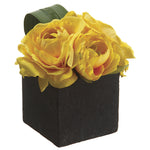 Artificial Ranunculus in Paper Mache Pot - House of Silk Flowers®
 - 2