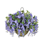 Artificial Wisteria Hanging Basket - House of Silk Flowers®
 - 1