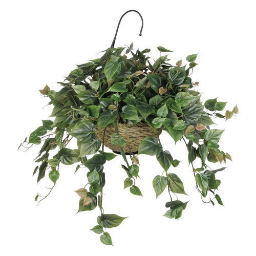 Artificial Philo Hanging Basket - House of Silk Flowers®
