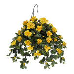 Artificial Hibiscus Hanging Basket - House of Silk Flowers®
 - 5