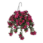 Artificial Azalea Hanging Basket - House of Silk Flowers®
 - 1