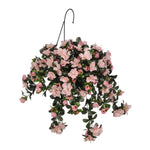Artificial Azalea Hanging Basket - House of Silk Flowers®
 - 1