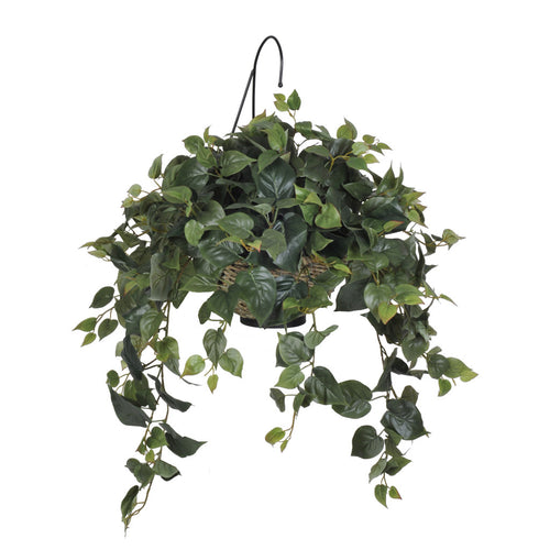Artificial Philo Hanging Basket - House of Silk Flowers®
