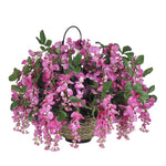Artificial Wisteria Hanging Basket - House of Silk Flowers®
 - 5
