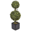 Artificial 2' Double Ball Topiary in Pot - House of Silk Flowers®
 - 11