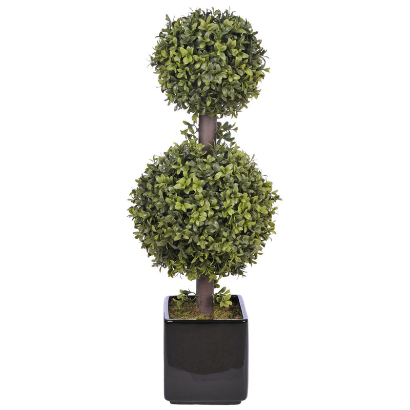 Artificial 2' Double Ball Topiary in Pot - House of Silk Flowers®
 - 12