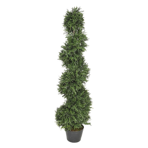 Artificial Rosemary Spiral Topiary - House of Silk Flowers®
 - 2