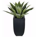 Artificial Tabletop Agave in Zinc Vase - House of Silk Flowers®
 - 2