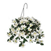 Artificial Clematis Hanging Basket - House of Silk Flowers®
 - 3