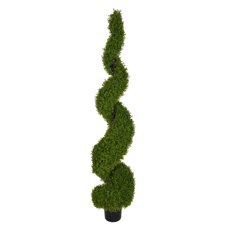 Artificial Boxwood Spiral Topiary - House of Silk Flowers®
 - 5