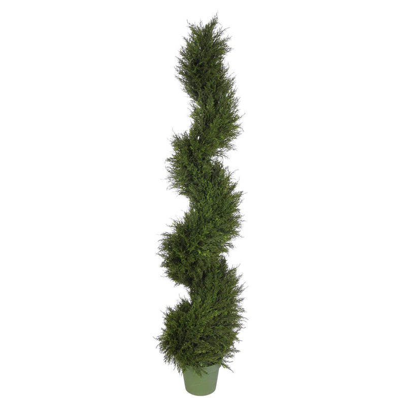 Artificial Juniper Spiral Topiary - House of Silk Flowers®
 - 3