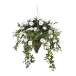 Artificial Morning Glory Hanging Basket - House of Silk Flowers®
 - 3