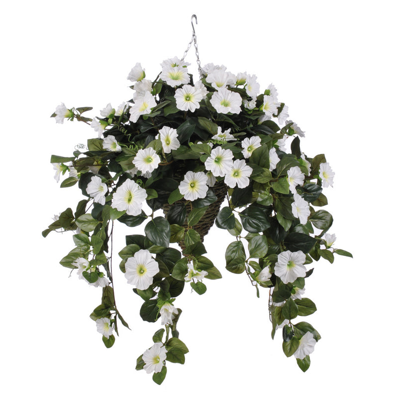 Artificial Petunia Hanging Basket - House of Silk Flowers®
 - 5