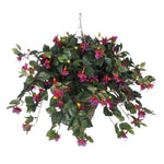 Artificial Fuchsia Hanging Basket - House of Silk Flowers®
 - 4