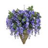 Artificial Wisteria Hanging Basket - House of Silk Flowers®
 - 8