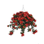 Artificial Azalea Hanging Basket - House of Silk Flowers®
 - 6